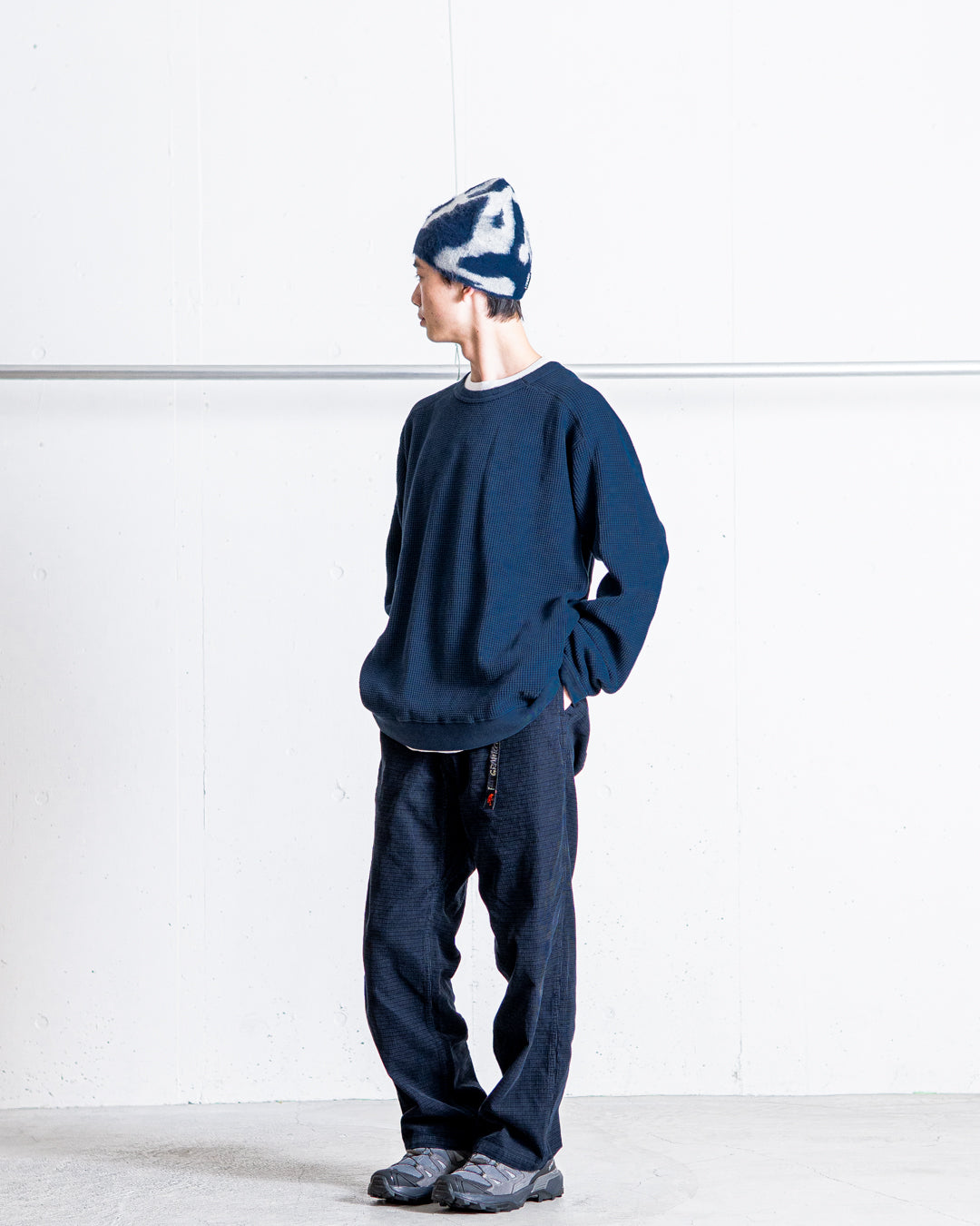 Gramicci MOHAIR BURLY RUNNINGMAN BEANIE