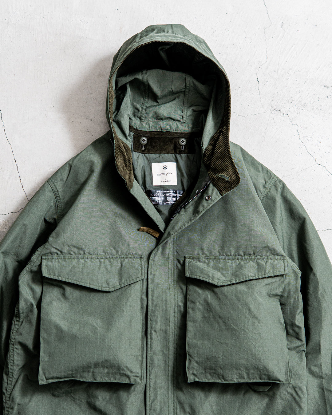 【3WAY ITEM】snow peak TAKIBI Ripstop Adjustable Jacket