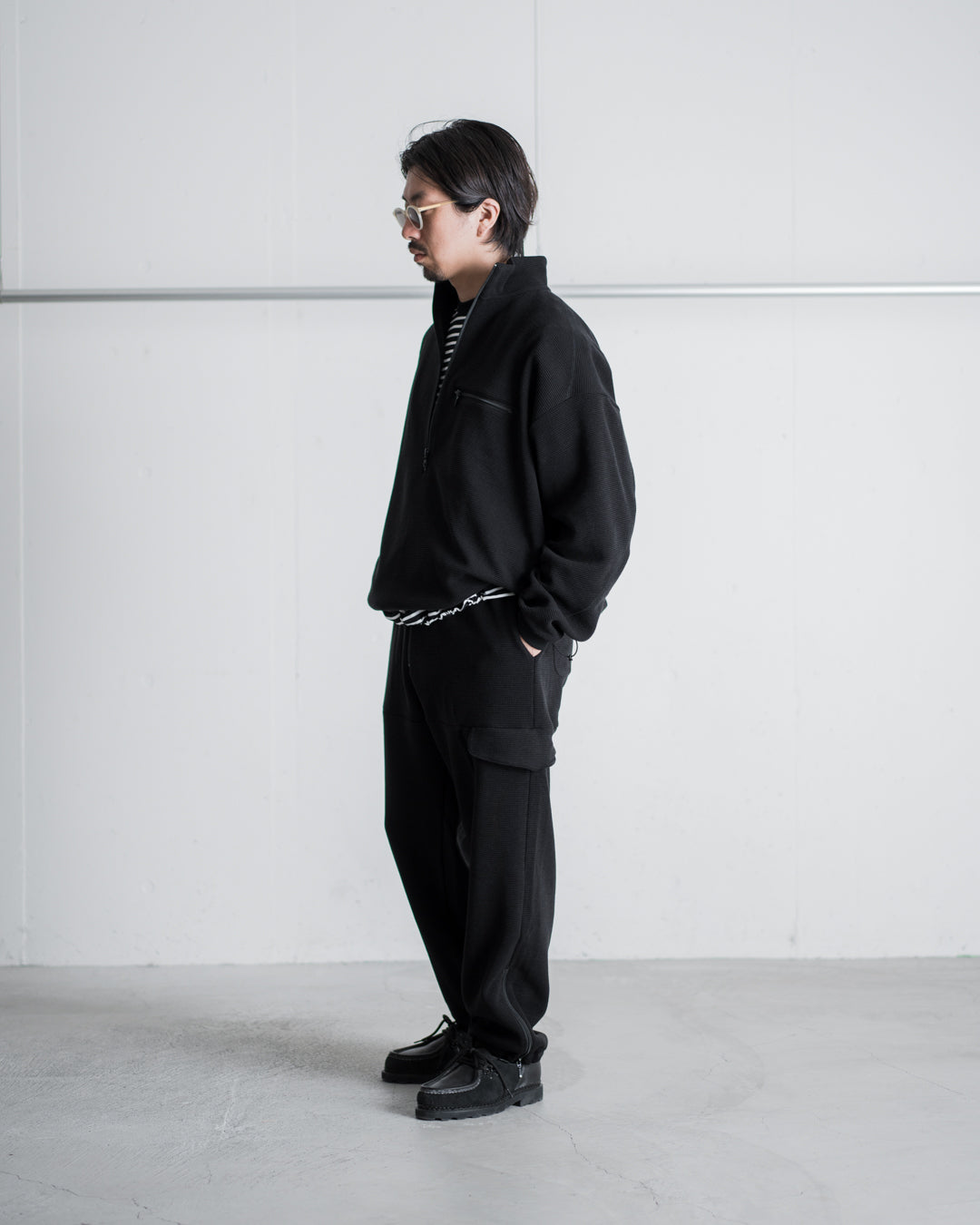 CHASSE Waffle Zip Pant