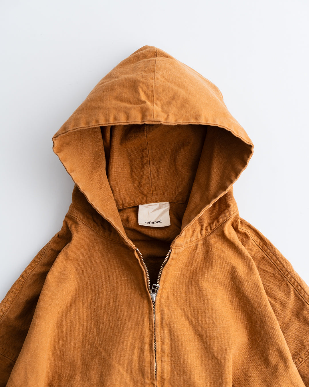 refomed "KINCHAKU" DUCK HOODIE