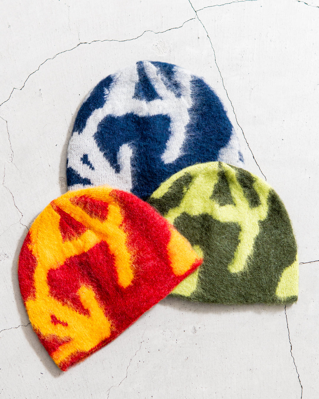 Gramicci MOHAIR BURLY RUNNINGMAN BEANIE