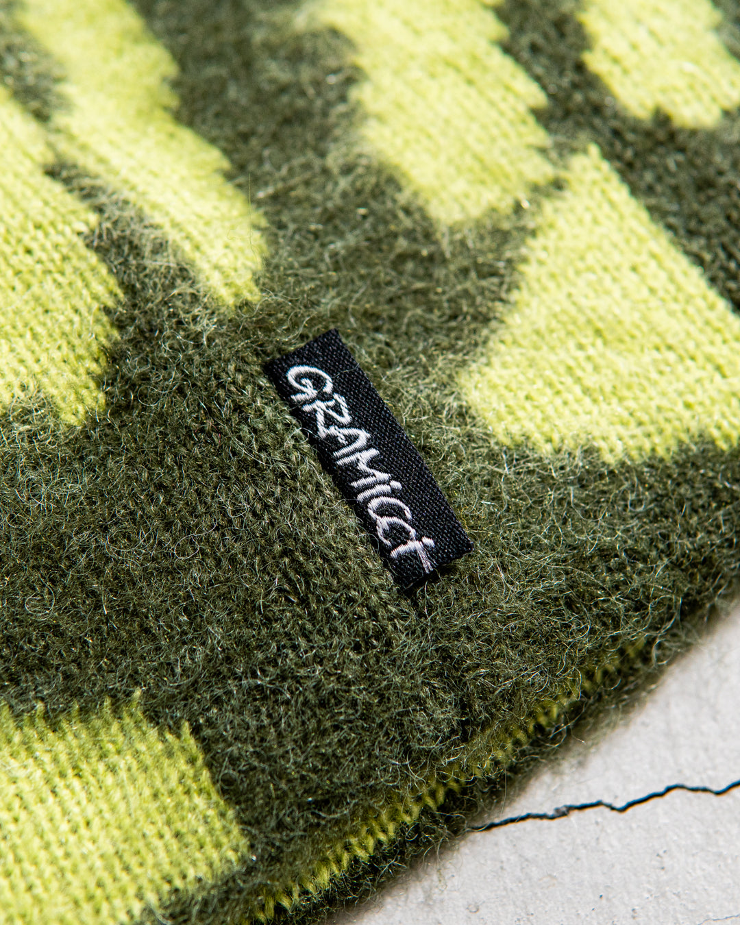 Gramicci MOHAIR BURLY RUNNINGMAN BEANIE