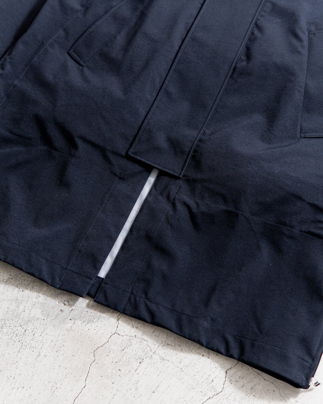UNTRACE 3L Stand Collar Coat_185