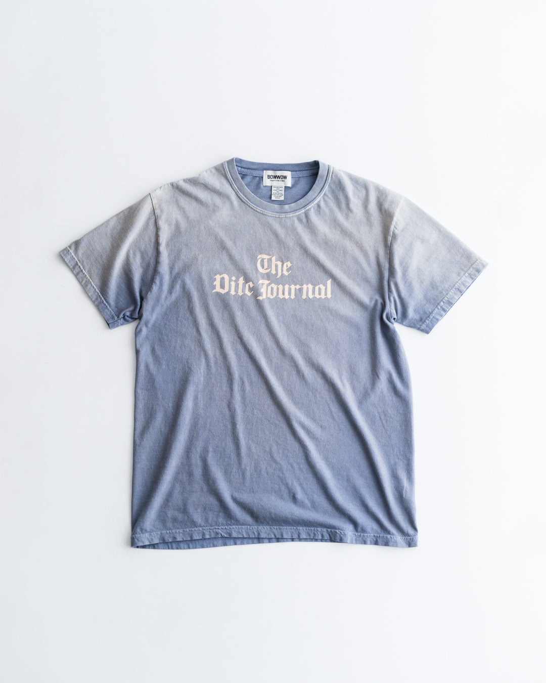 通販] BOWWOW(バウワウ) THE DITC JOURNAL TEE AGED 商品ページ – fazeone