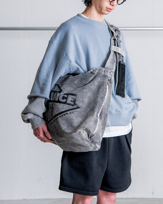 【COLLABORATION】ANACHRONORM × yorozu SULFUR DYED CANVAS タスキショルダー
