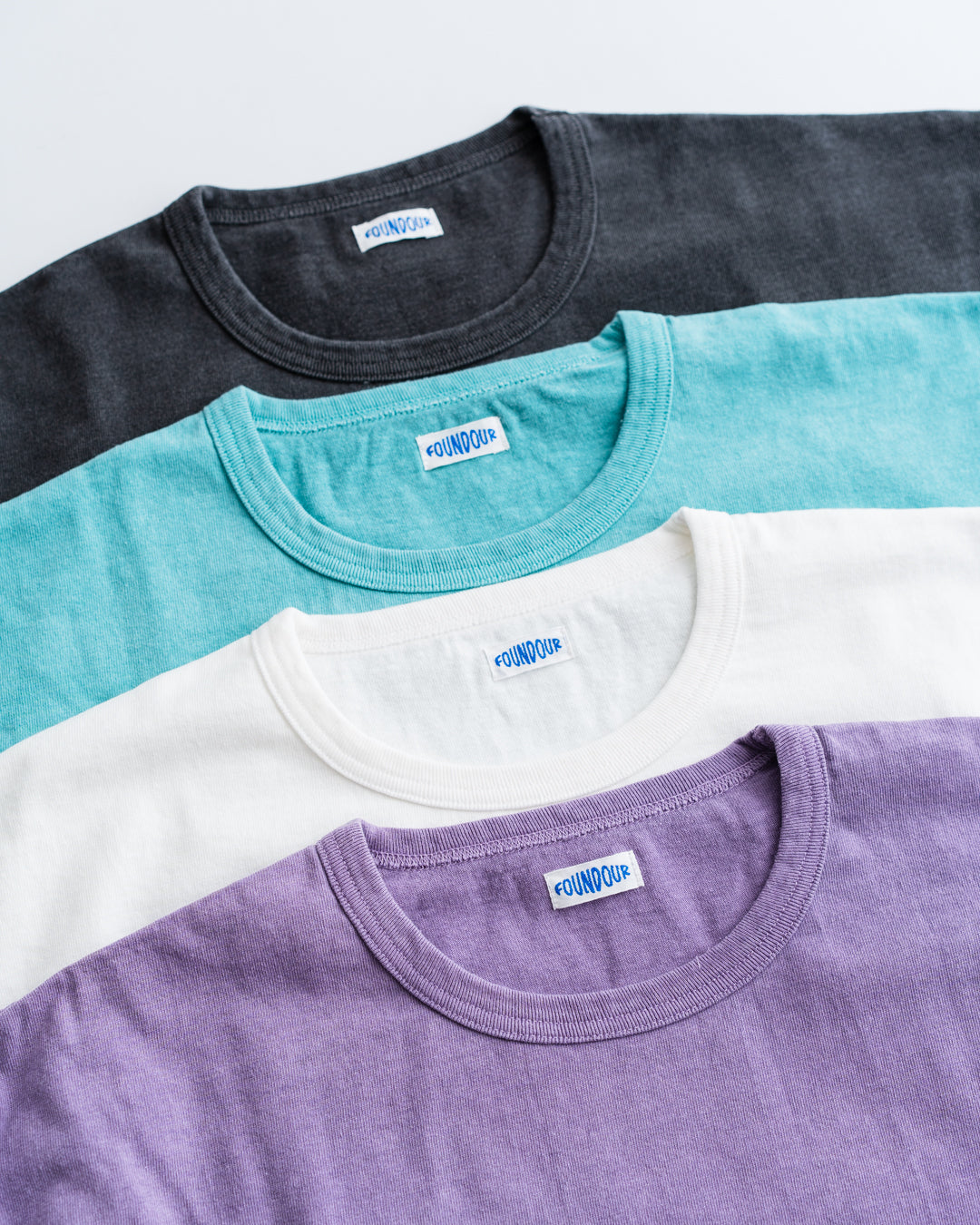 FOUNDOUR LONG SLEEVE FADE TEE SHIRT
