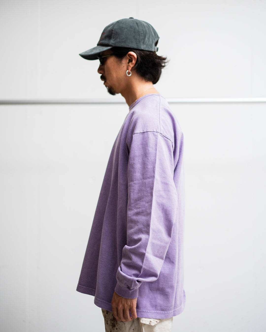 FOUNDOUR LONG SLEEVE FADE TEE SHIRT