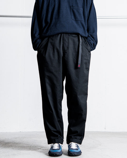 Gramicci TWILL TUCK TAPERD PANT