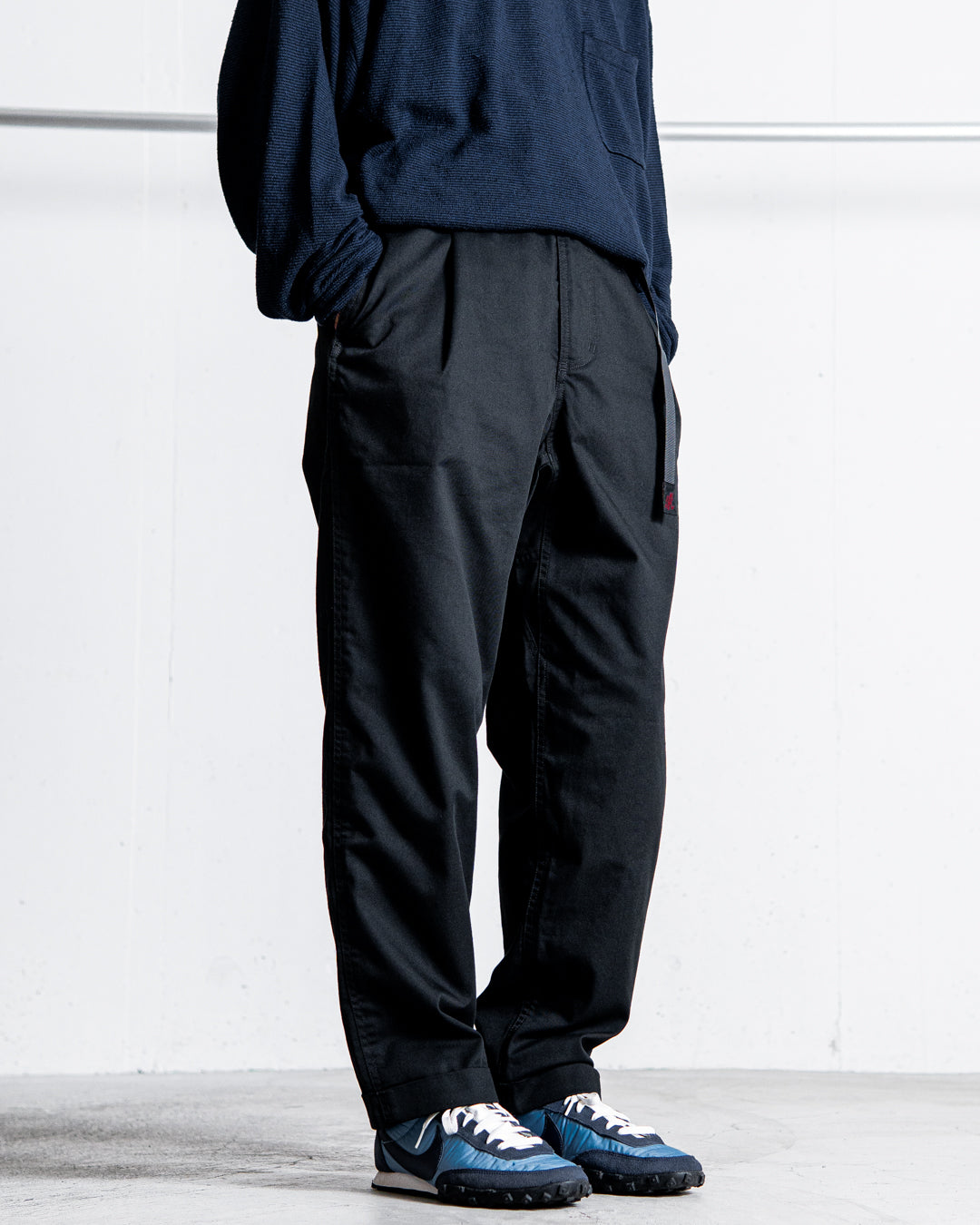 Gramicci TWILL TUCK TAPERD PANT
