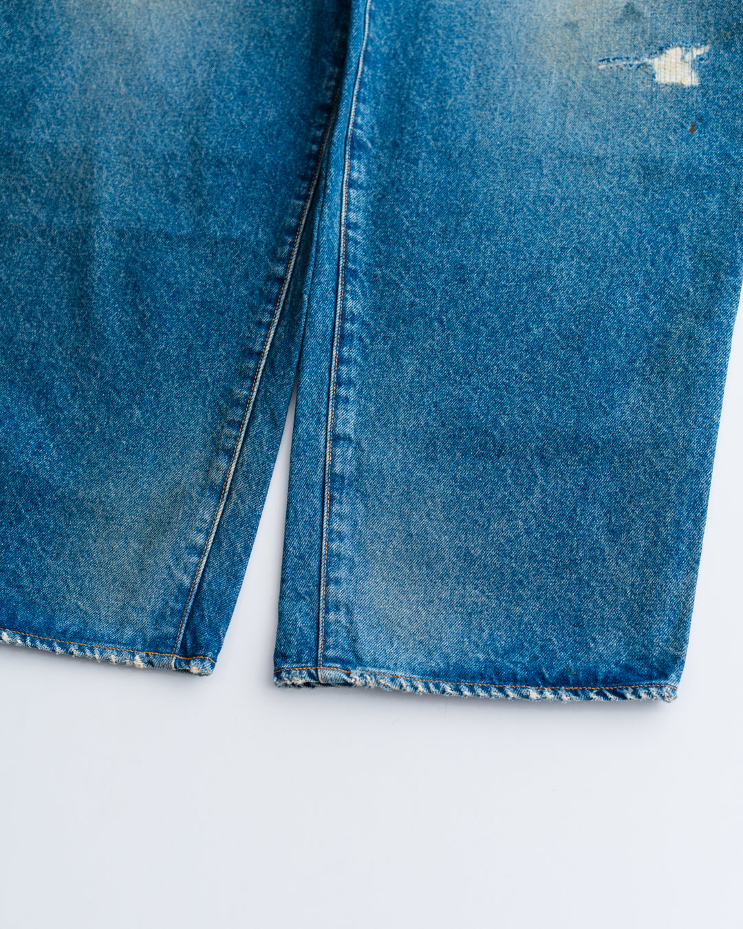 ANACHRONORM FRONT YORK WASHED DENIM PANTS (REMAKE)