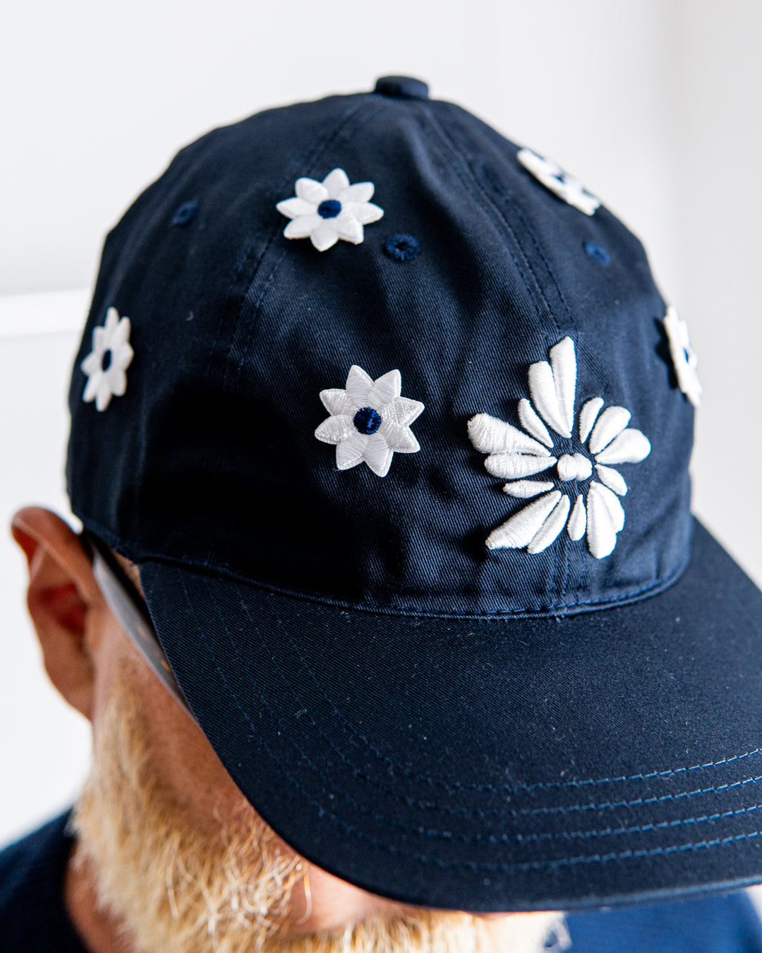 NICK GEAR 3D Flower Logo Cap