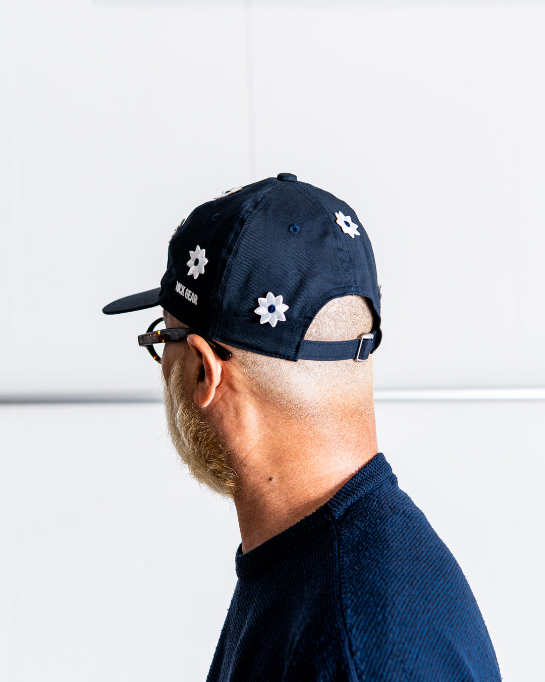 NICK GEAR 3D Flower Logo Cap