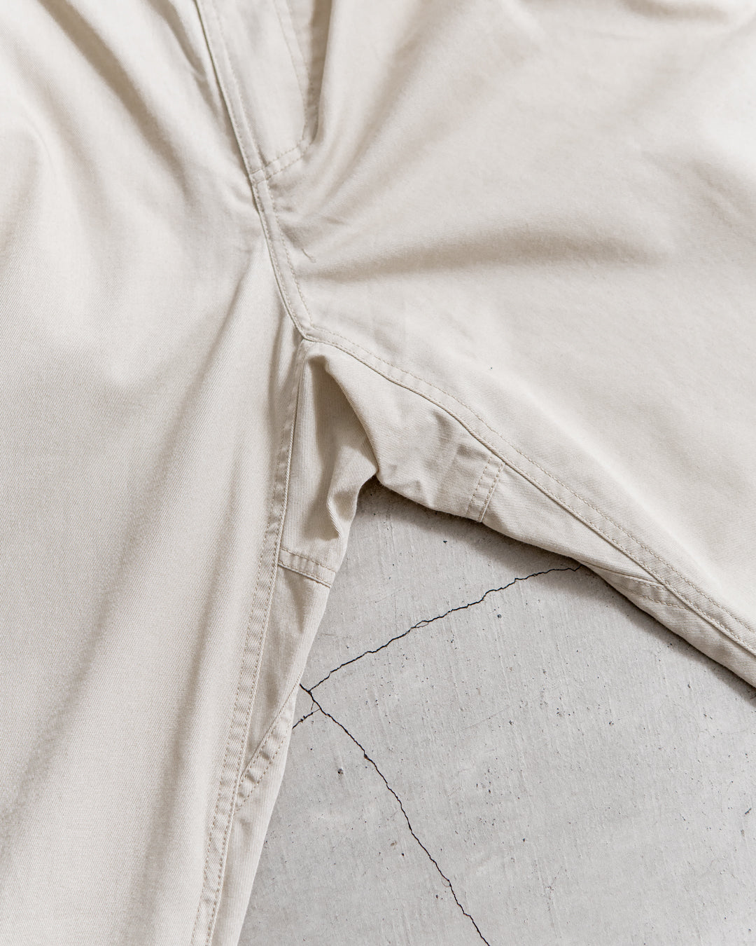 Gramicci TWILL TUCK TAPERD PANT