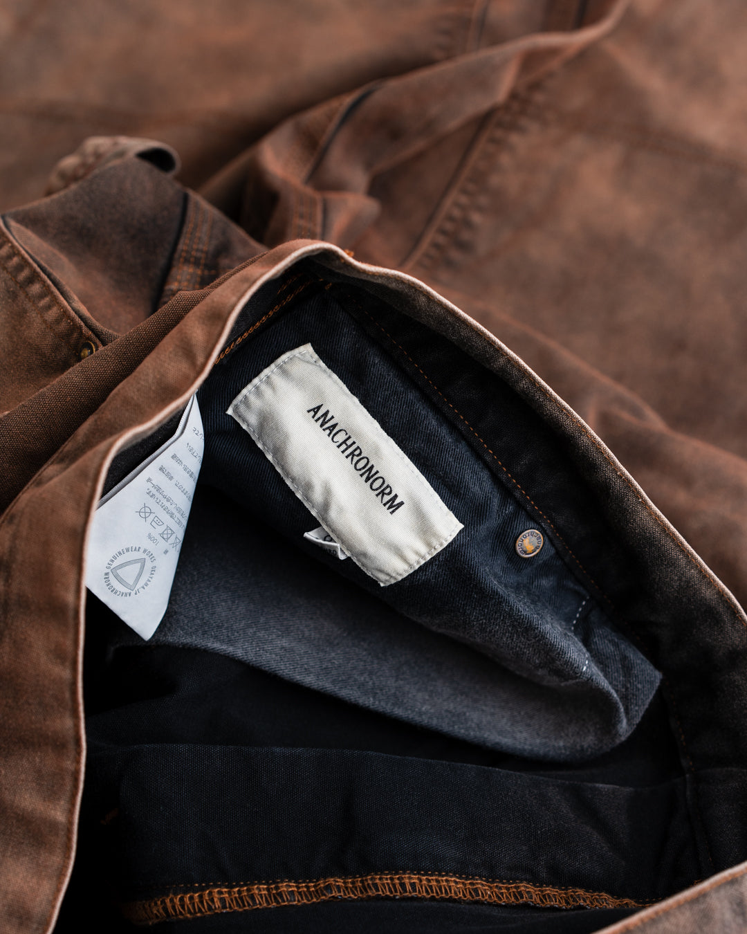 ANACHRONORM SULFUR DYED DUCK PAINTER EASY PANTS