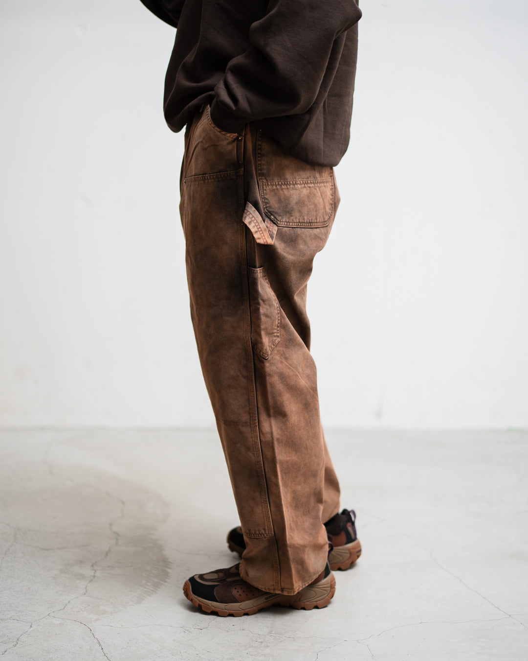 ANACHRONORM SULFUR DYED DUCK PAINTER EASY PANTS
