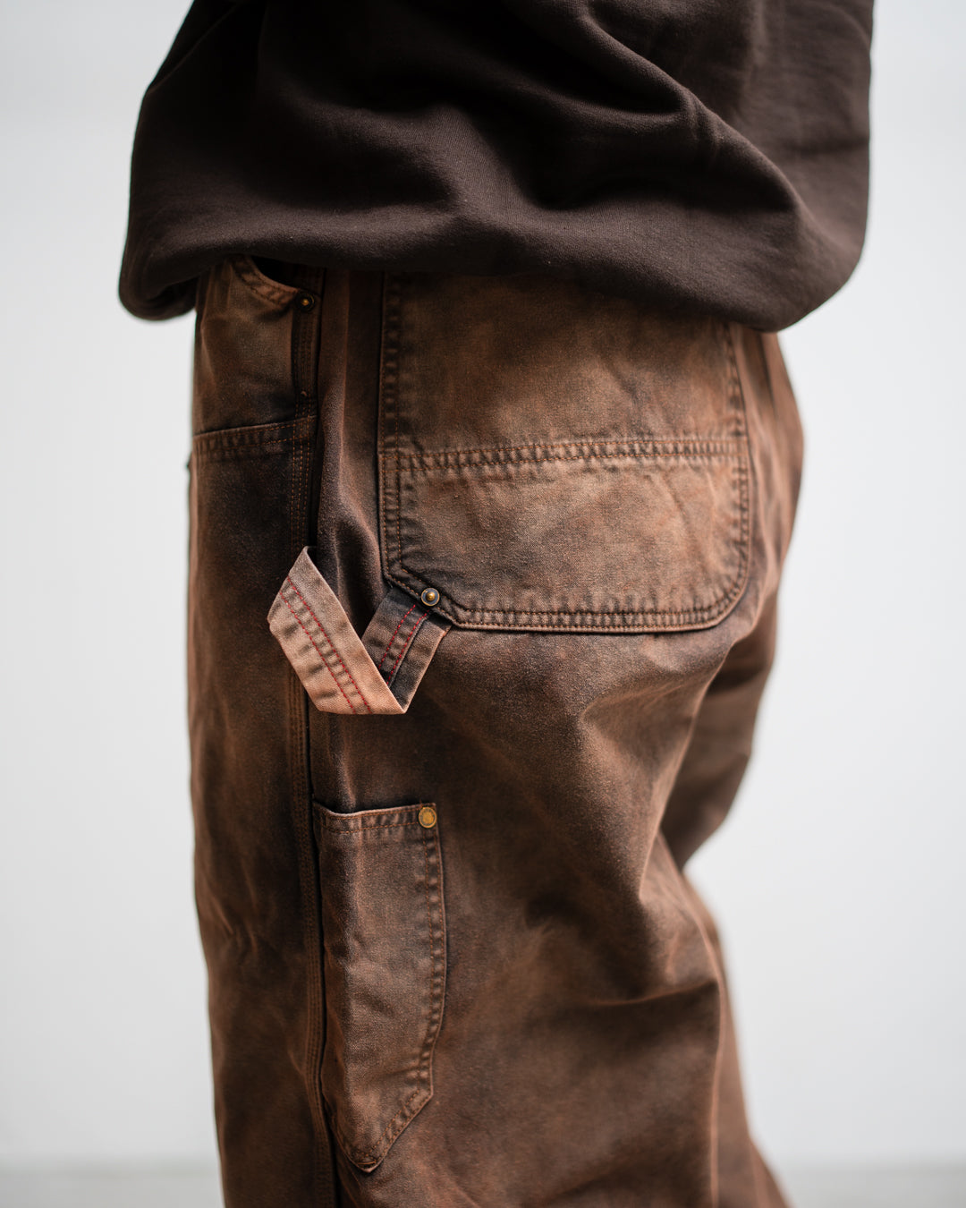 ANACHRONORM SULFUR DYED DUCK PAINTER EASY PANTS