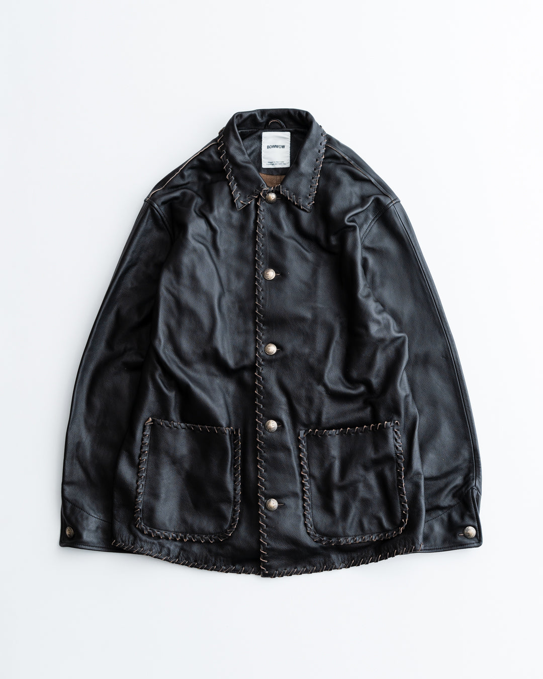 通販] BOWWOW(バウワウ) BRAIDED LEATHER COVERALL 商品ページ