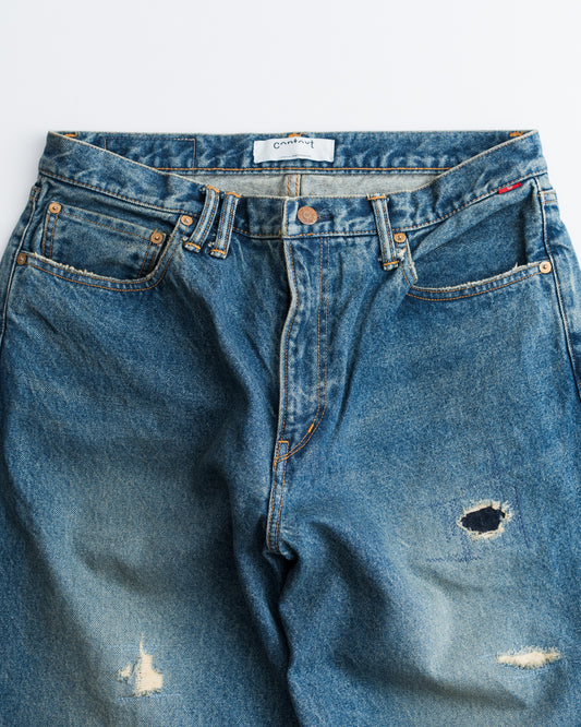 ANACHRONORM 80's WIDE REMAKED 5P PANTS 003N-25R