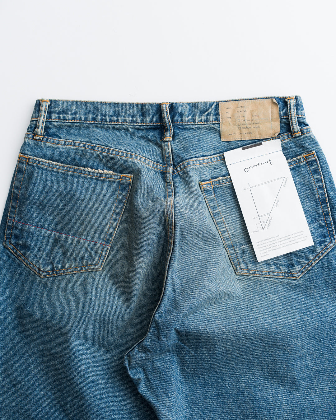 ANACHRONORM 80's WIDE REMAKED 5P PANTS 003N-25R