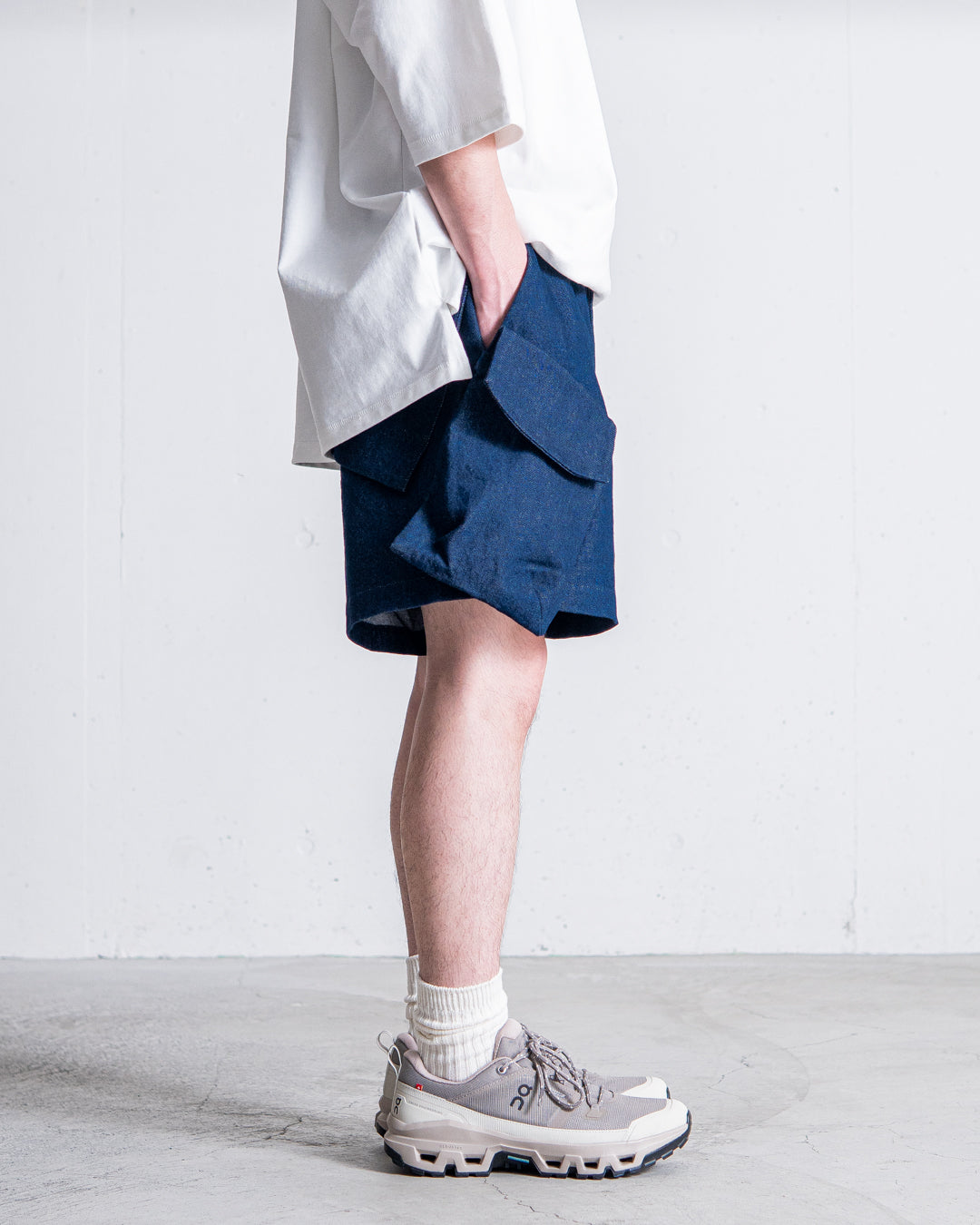 【RESTOCK】CMF OUTDOOR GARMENT PREFUSE SHORTS DENIM