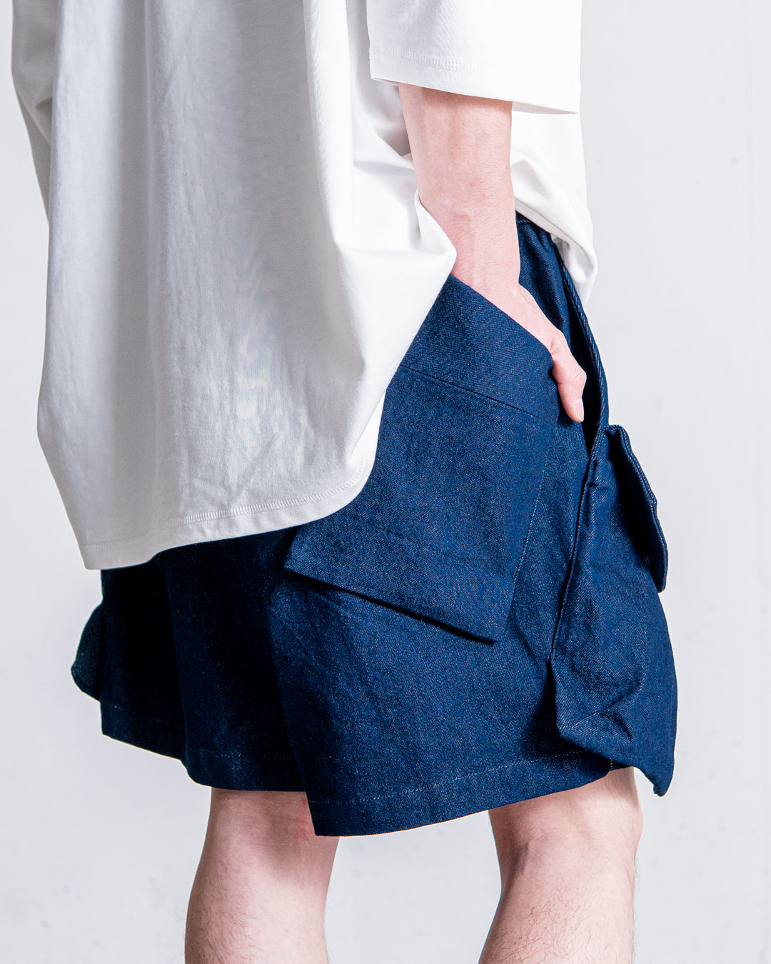 【RESTOCK】CMF OUTDOOR GARMENT PREFUSE SHORTS DENIM