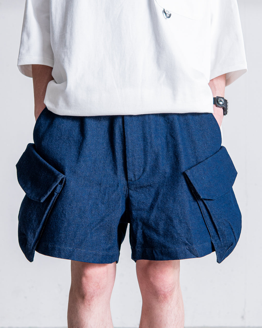 【RESTOCK】CMF OUTDOOR GARMENT PREFUSE SHORTS DENIM