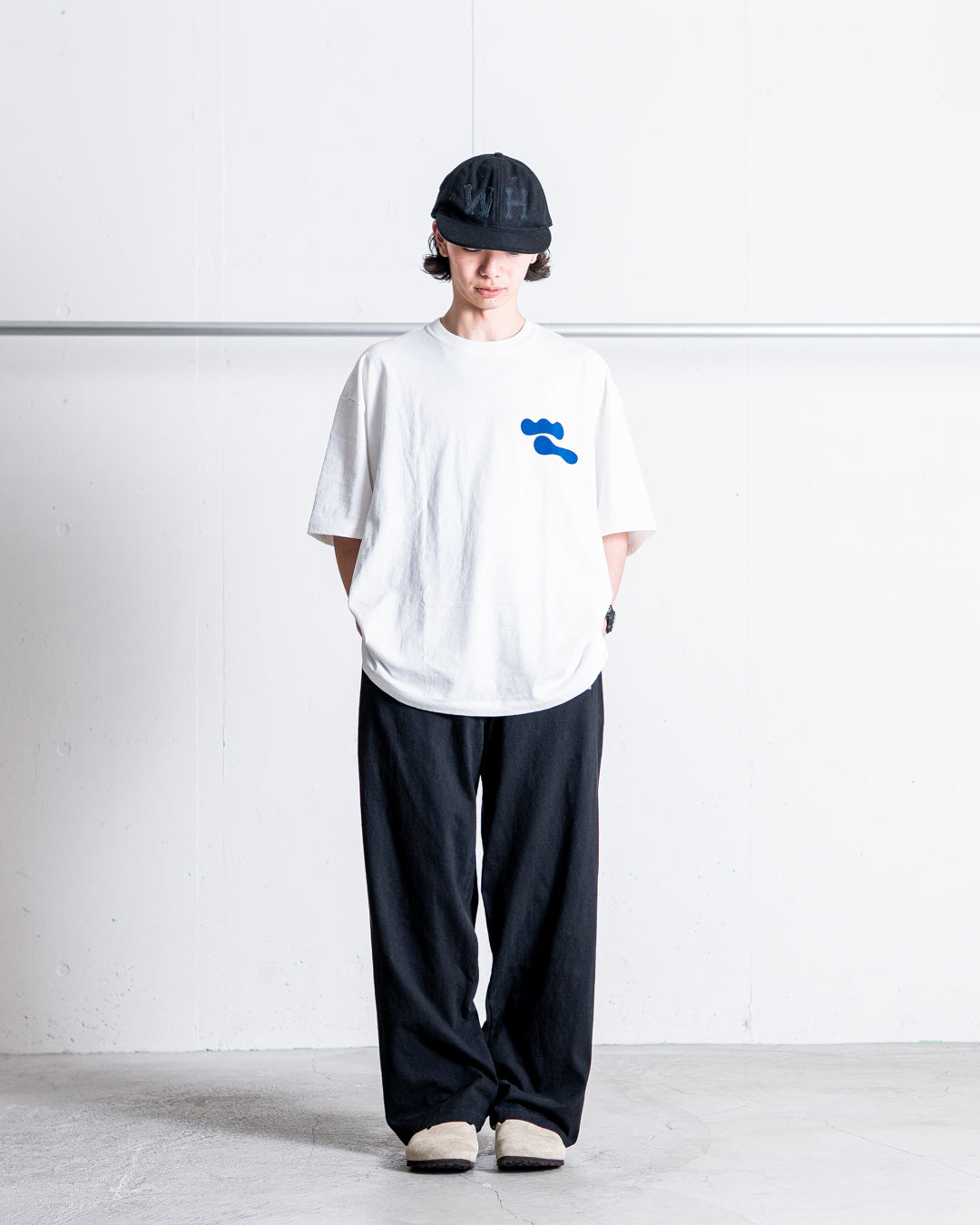 MINE Wide Relax Pants 8.5oz