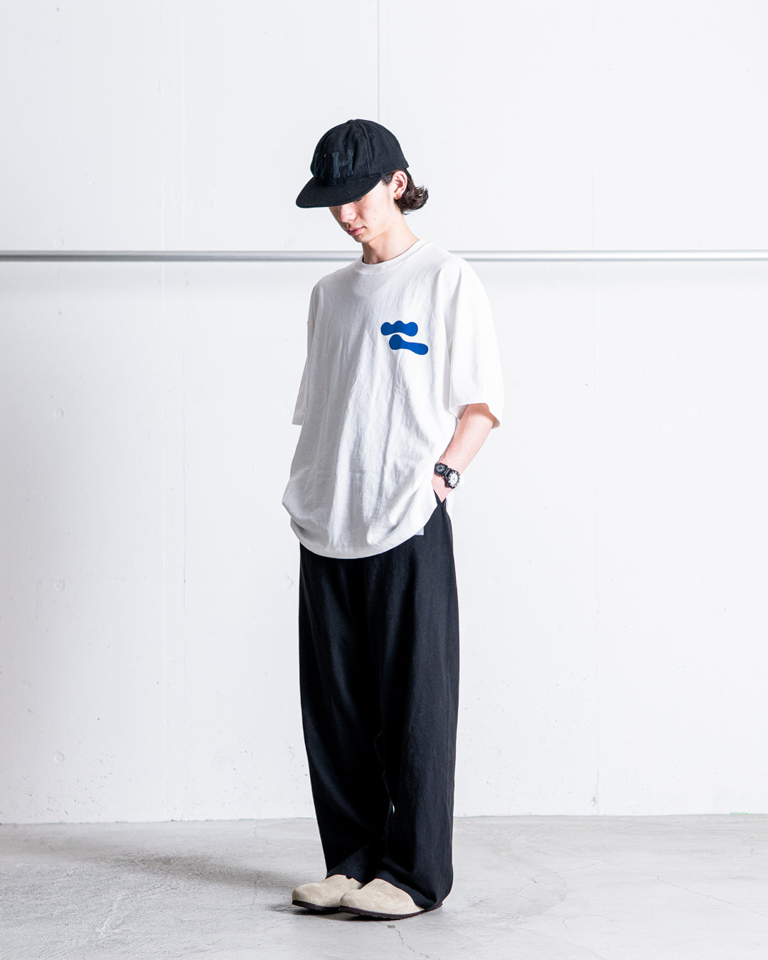 MINE Wide Relax Pants 8.5oz