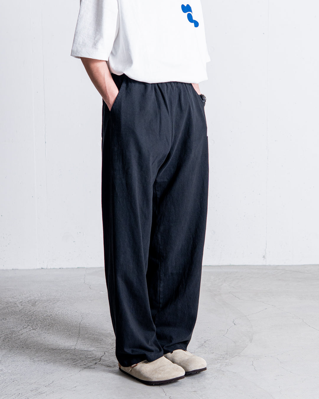 MINE Wide Relax Pants 8.5oz