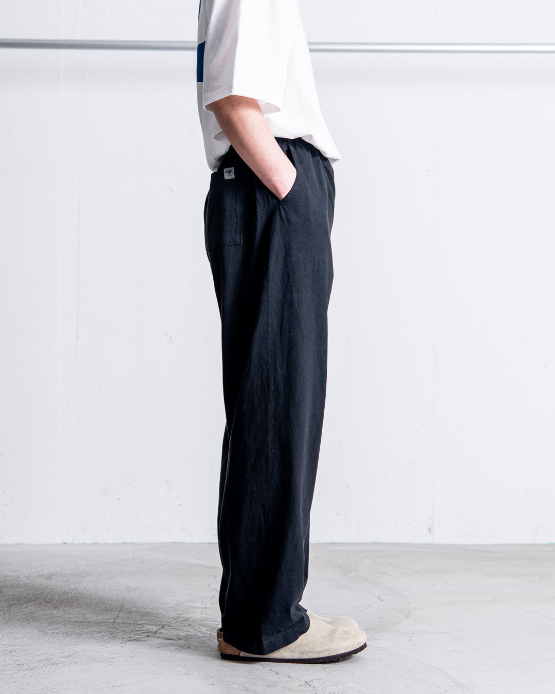MINE Wide Relax Pants 8.5oz