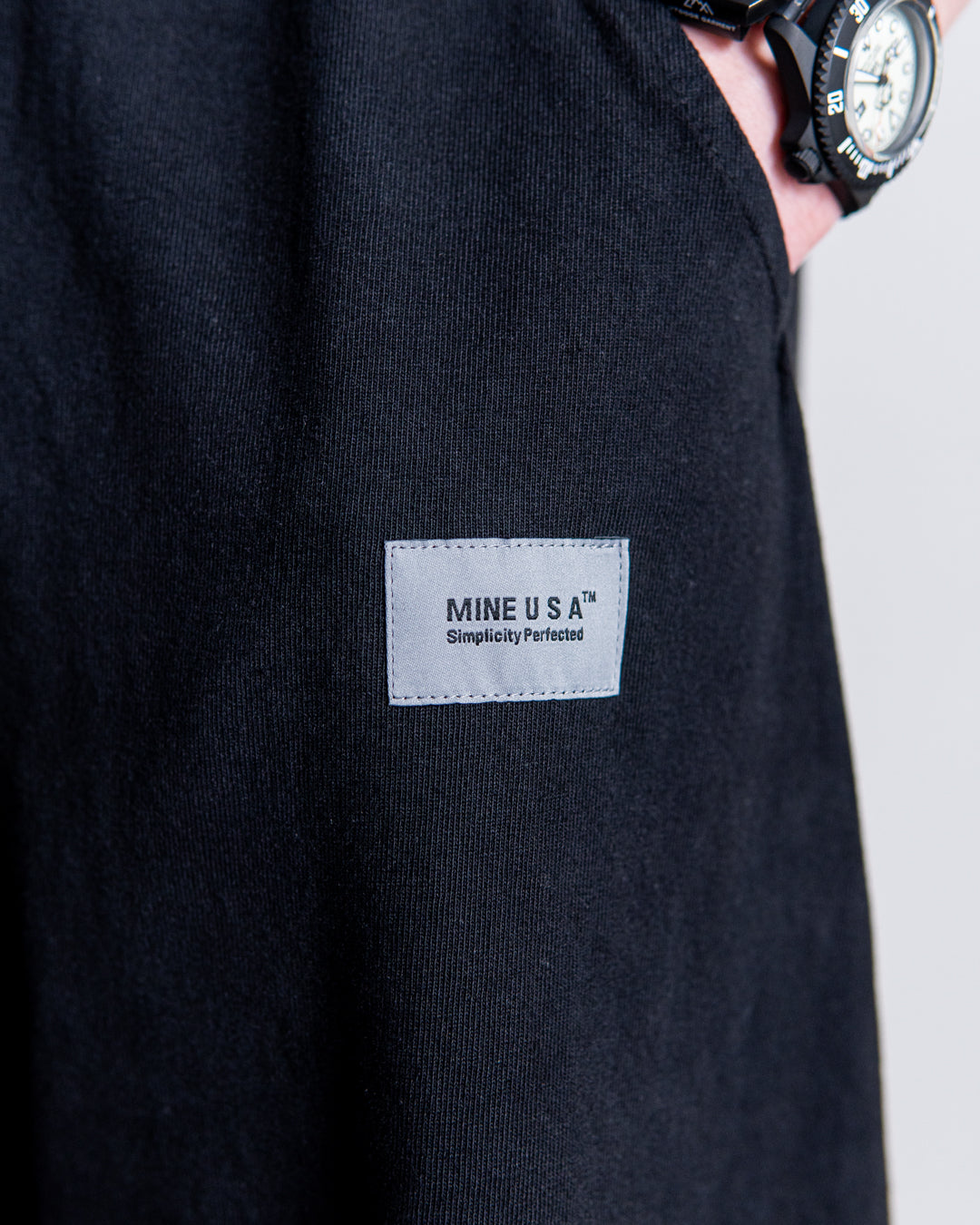 MINE Wide Relax Pants 8.5oz