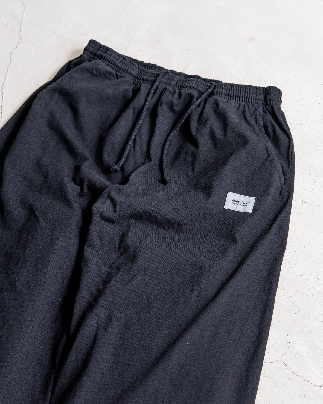 MINE Wide Relax Pants 8.5oz