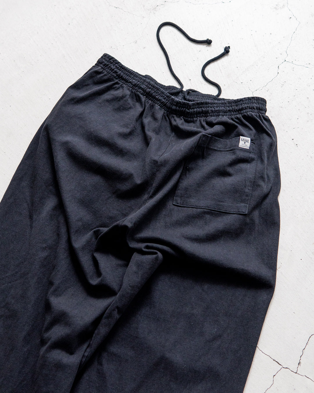 MINE Wide Relax Pants 8.5oz
