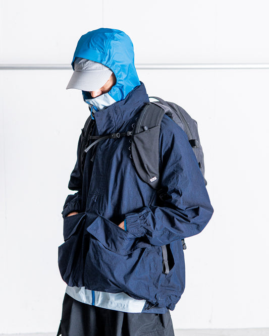 snow peak Indigo C/N Anorak