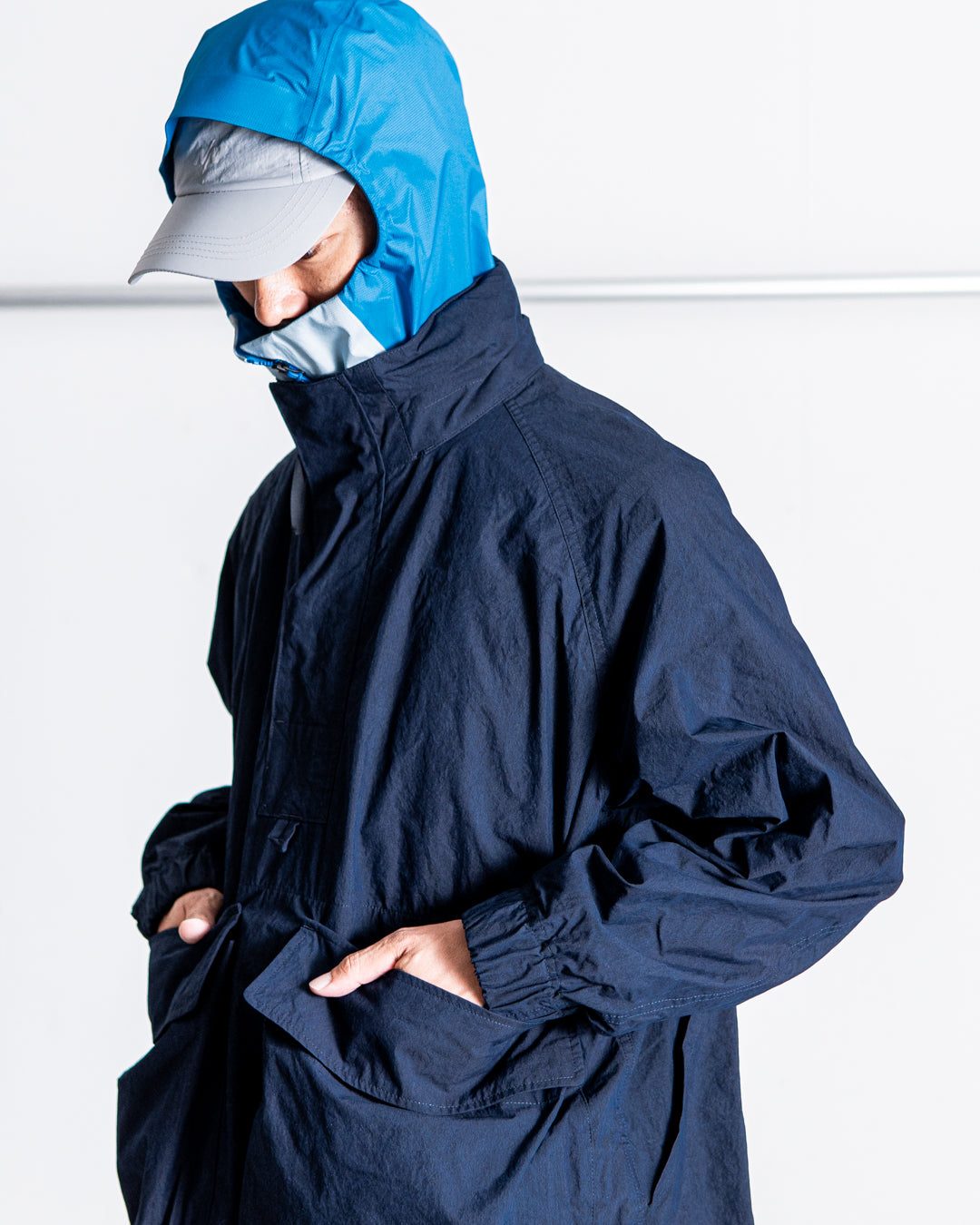 snow peak Indigo C/N Anorak
