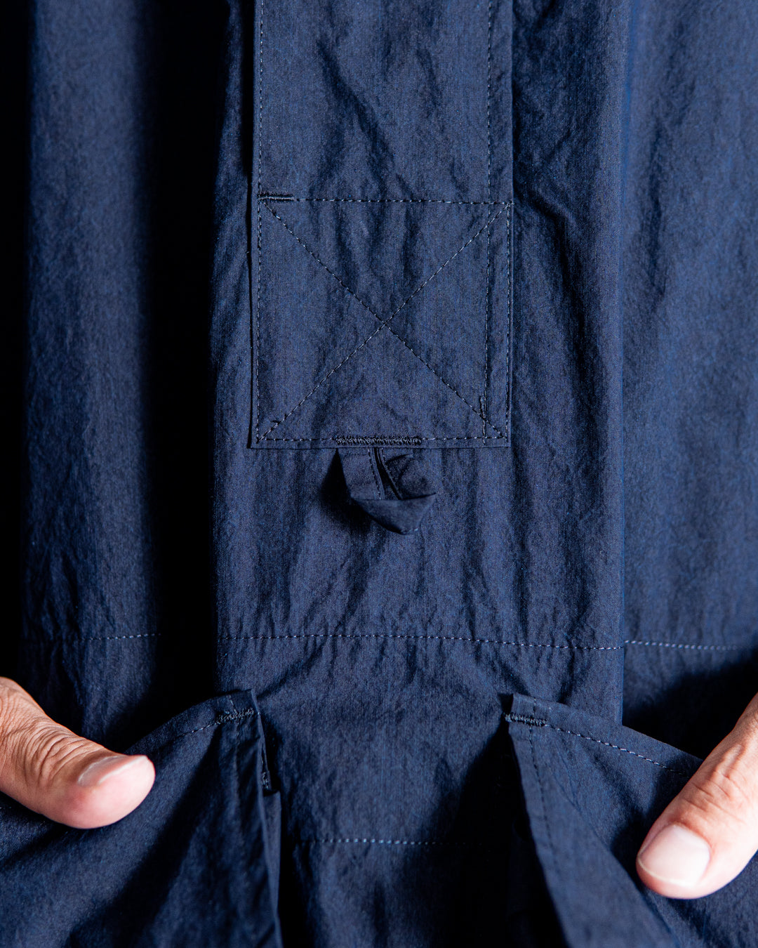 snow peak Indigo C/N Anorak