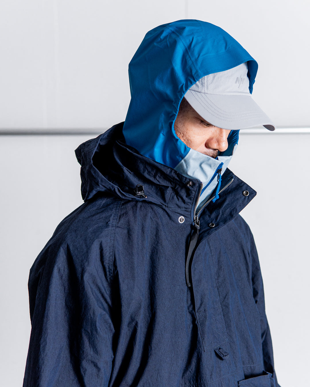 snow peak Indigo C/N Anorak