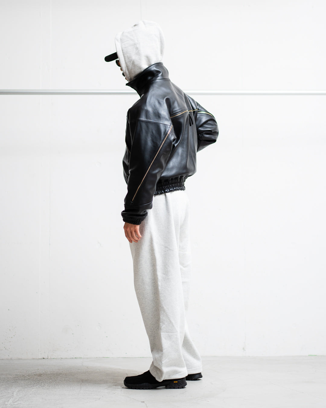 ROTOL LEATHER VENTILATION BLOUSON