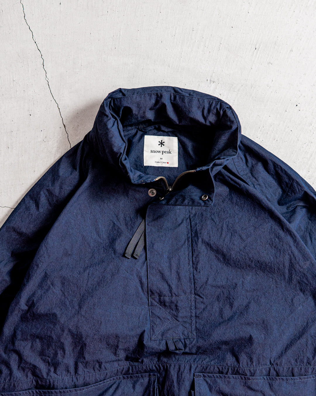 snow peak Indigo C/N Anorak