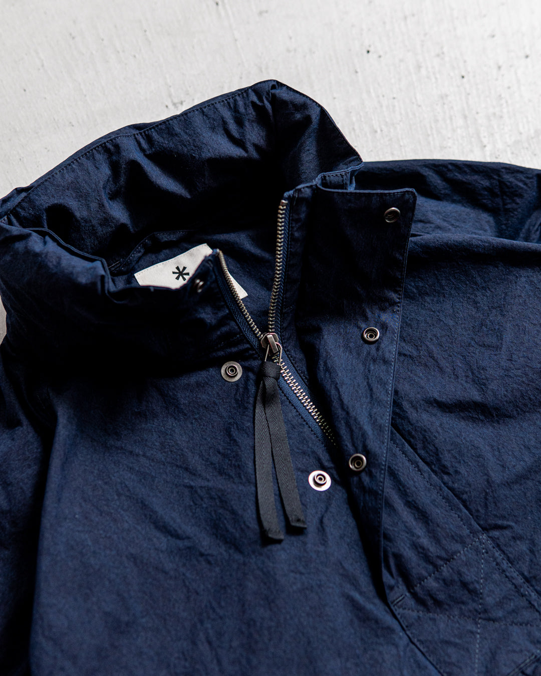 snow peak Indigo C/N Anorak