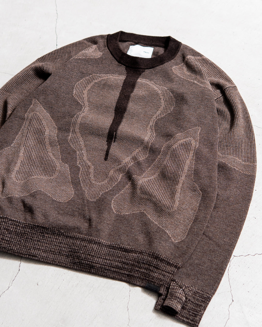 YDOT KNIT CREW NECK P/O