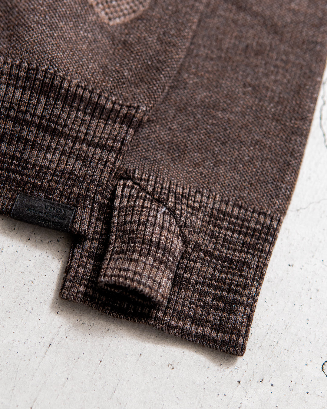 YDOT KNIT CREW NECK P/O