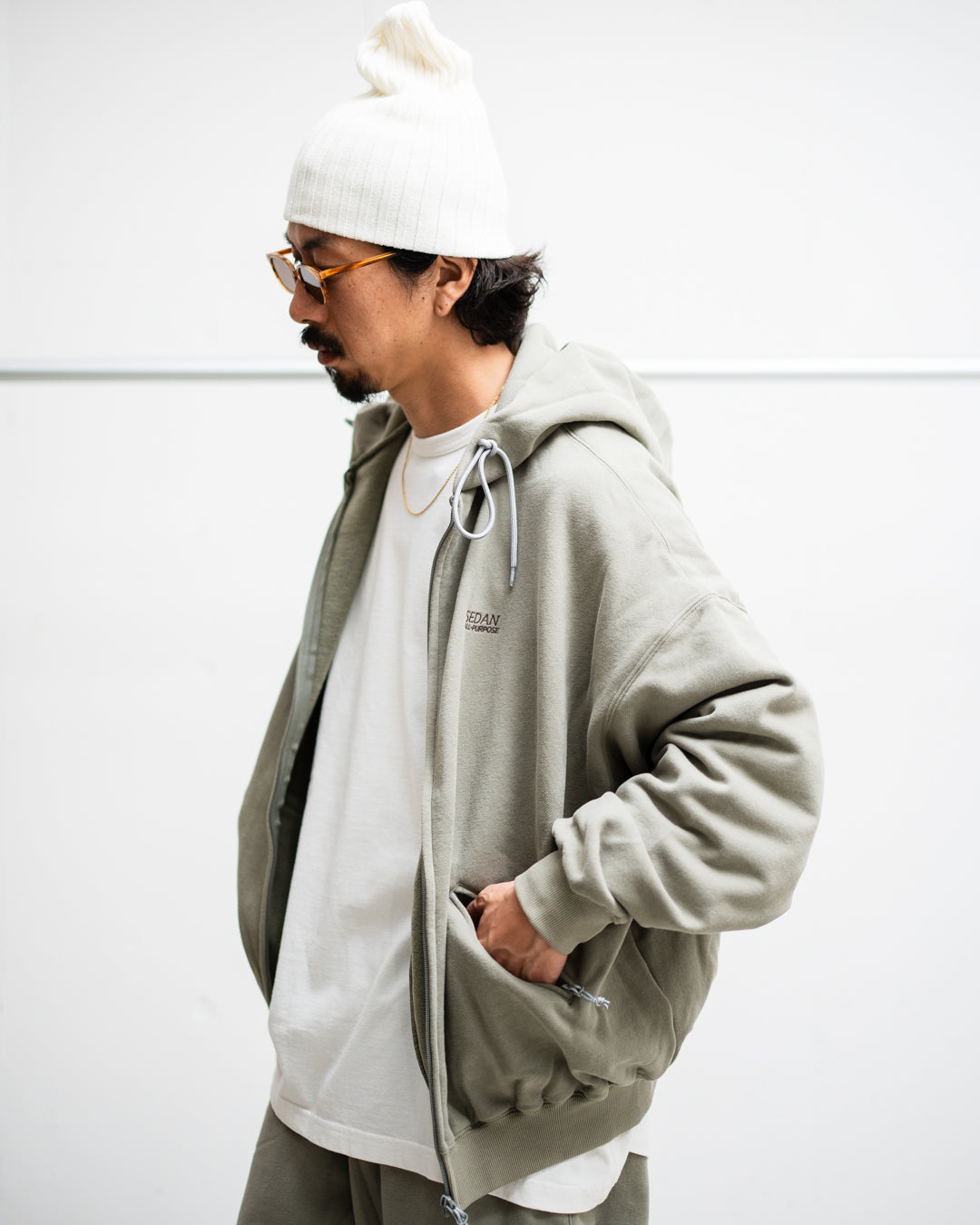 SEDAN ALL-PURPOSE OG Logo Full Zip Hoodie