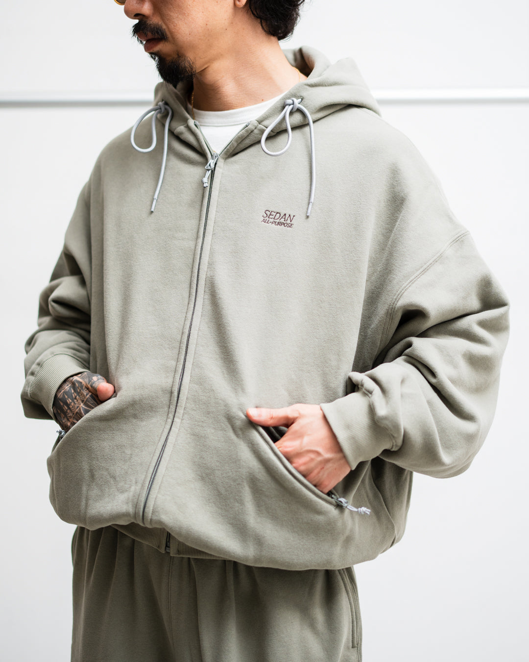 SEDAN ALL-PURPOSE OG Logo Full Zip Hoodie