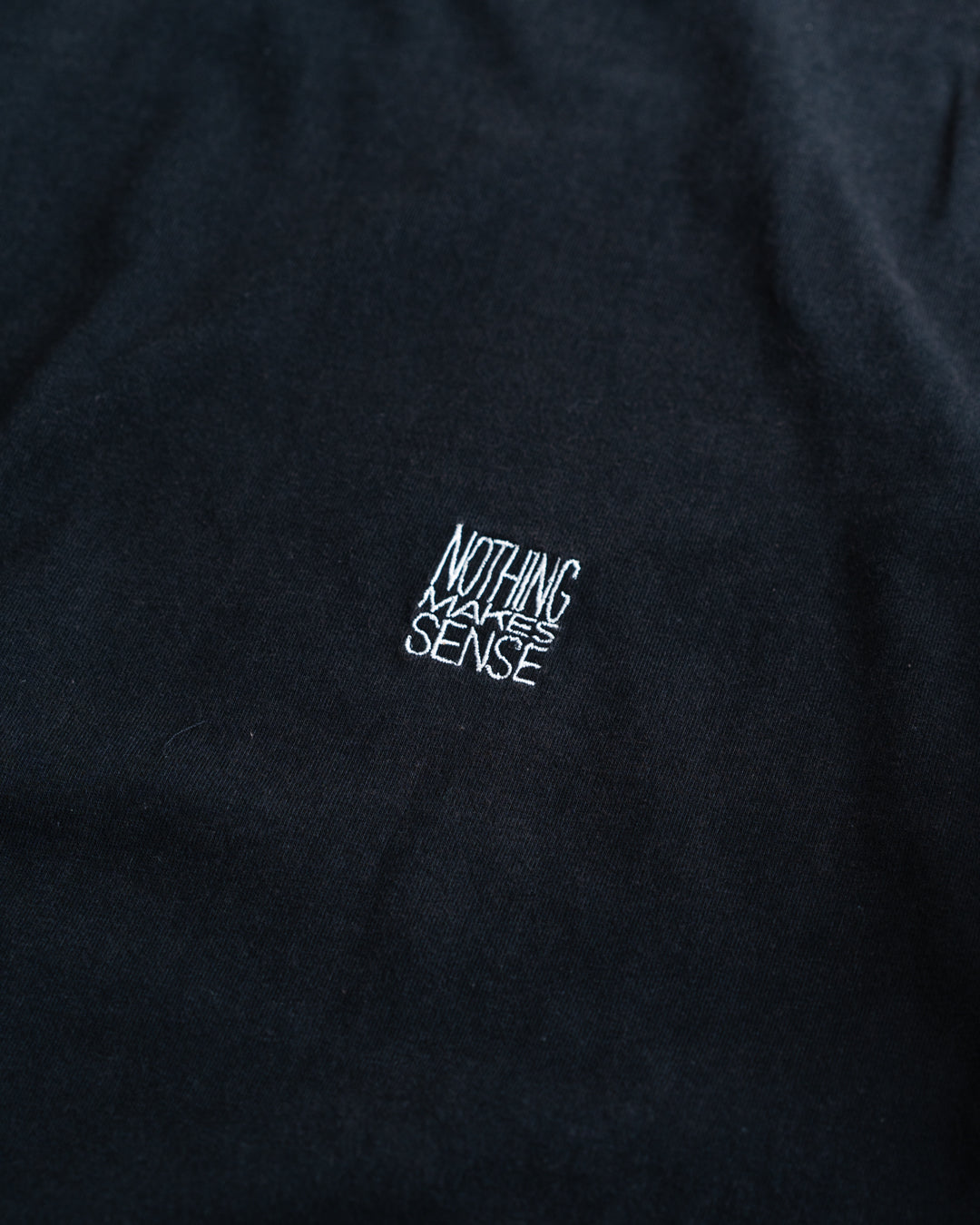 ANACHRONORM EMBROIDERY DAMAGED L/S T-S