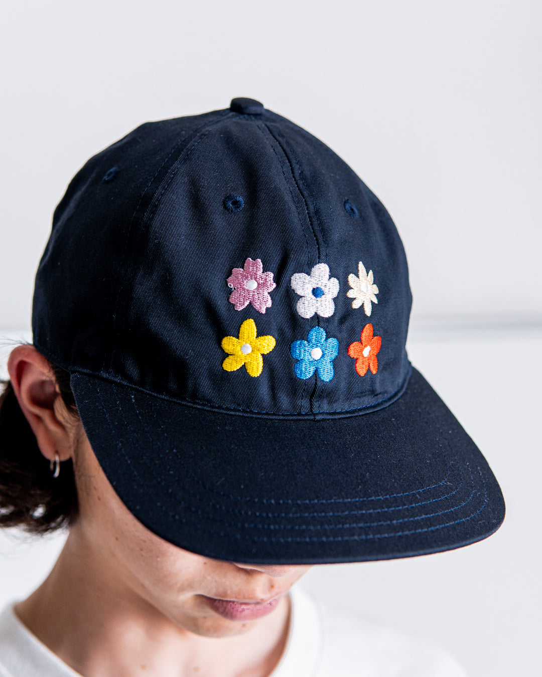 NICK GEAR Line Flower Cap