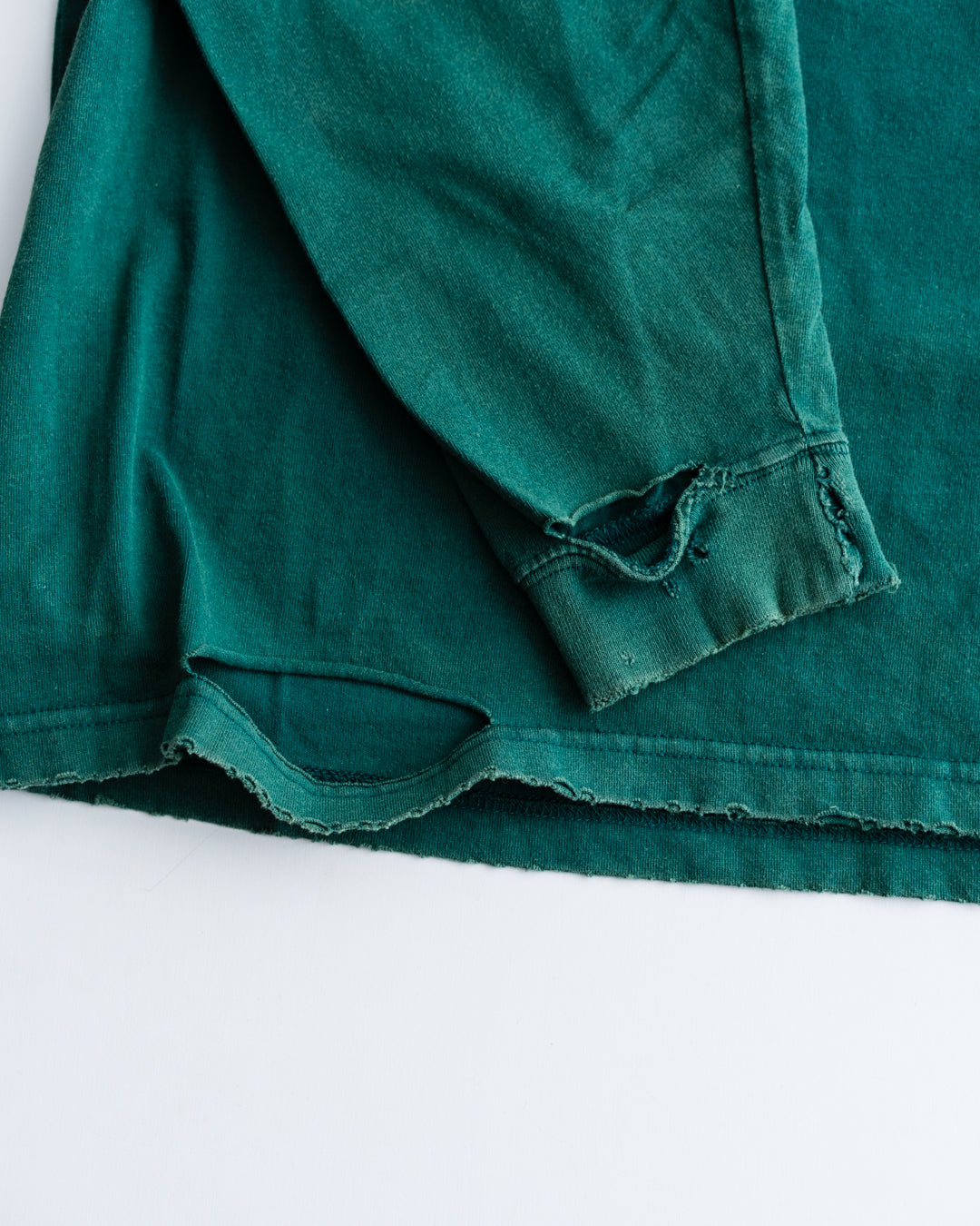 ANACHRONORM EMBROIDERY DAMAGED L/S T-S