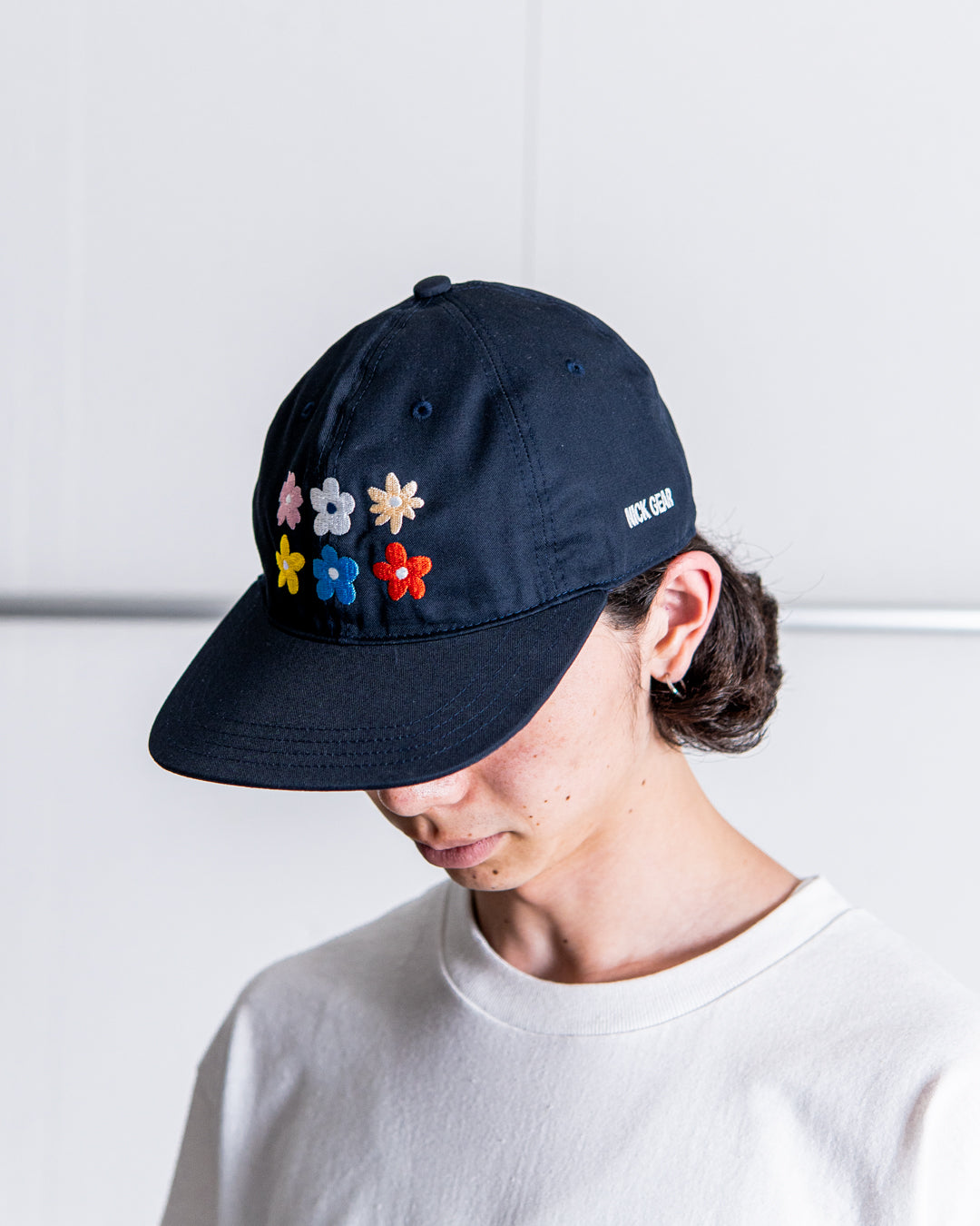 NICK GEAR Line Flower Cap