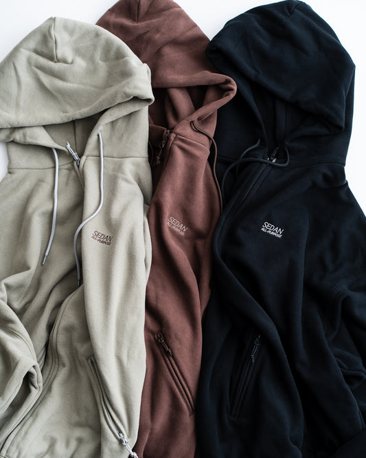 SEDAN ALL-PURPOSE OG Logo Full Zip Hoodie