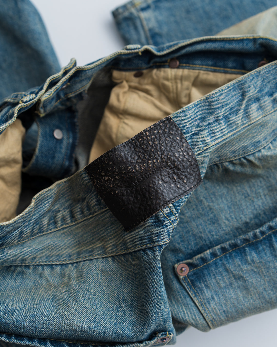 refomed RIGHT HANDED DENIM PANTS "USED"